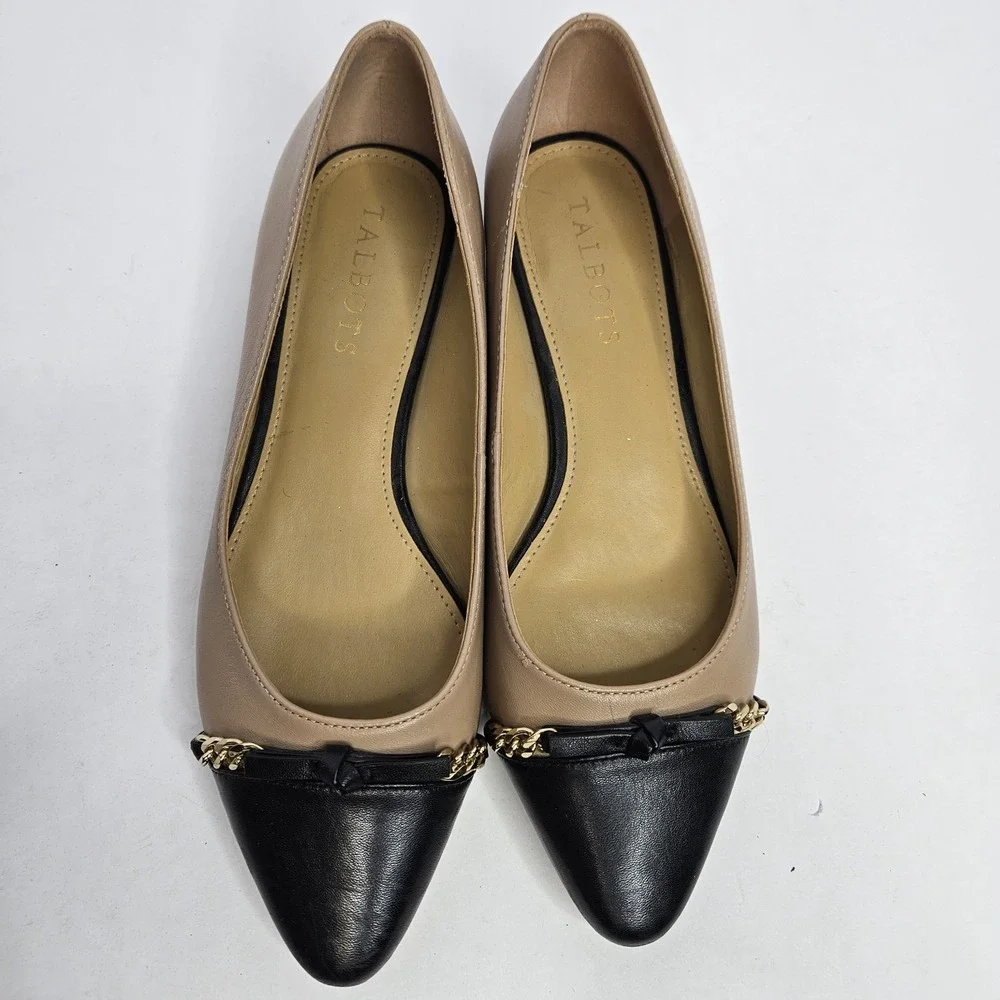 Talbots slip On Genuine Leather‎ Upper Size 6M Heel To Toe 9 3/4